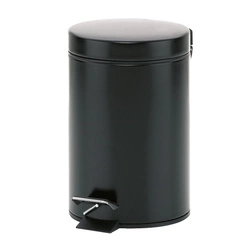 Kela - Kosz na śmieci 3 l czarny Monaco