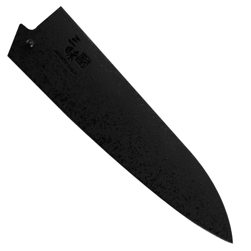 Mcusta - Drewniana Saya Black ochraniacz na nóż Szefa kuchni 18 cm