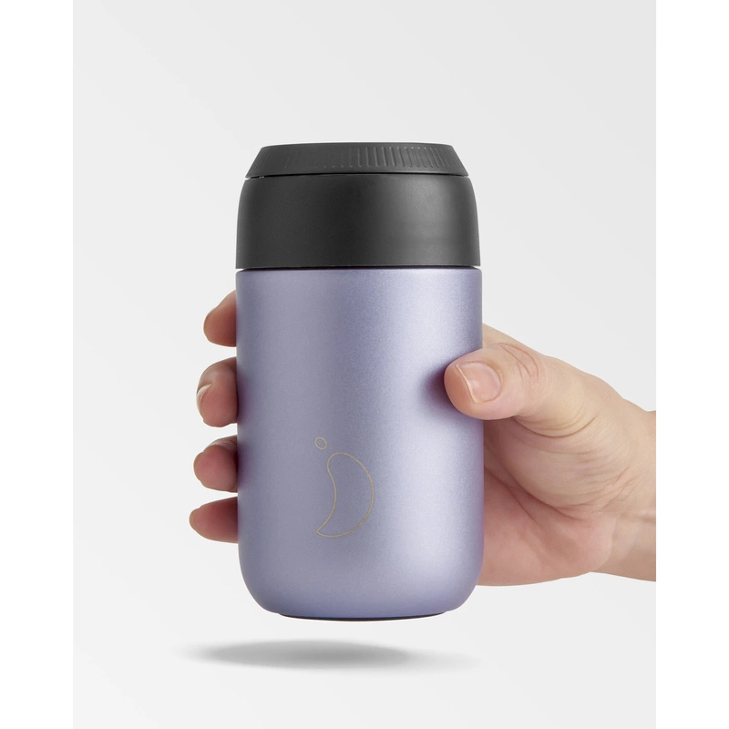 Chilly's Bottles - Termiczny kubek do kawy Chilly's | 340ml | Matowy metalik lawenda