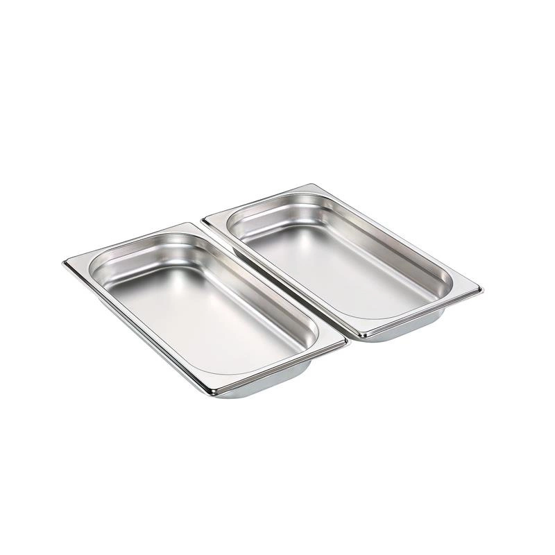 Zassenhaus - deska do krojenia z 2 tackami, bambus/stal nierdzewna, 46 x 35 x 8 cm Two