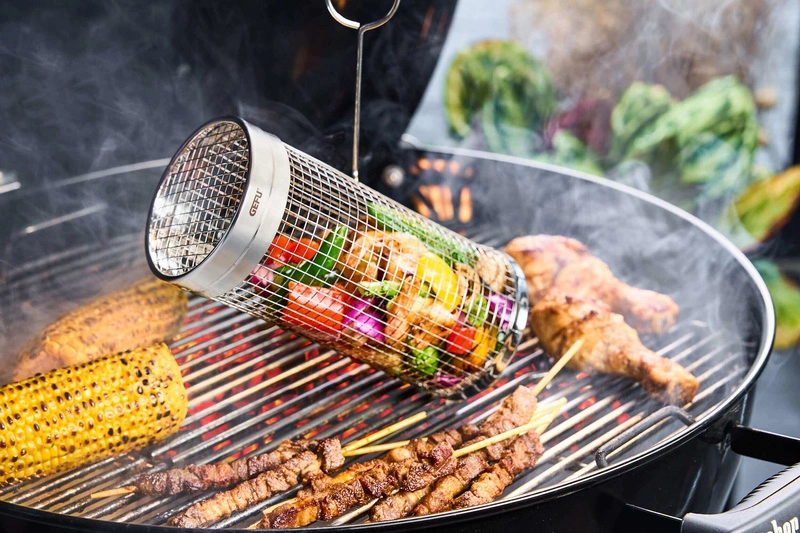 GEFU - BBQ Rolowany kosz do grilla 30 cm