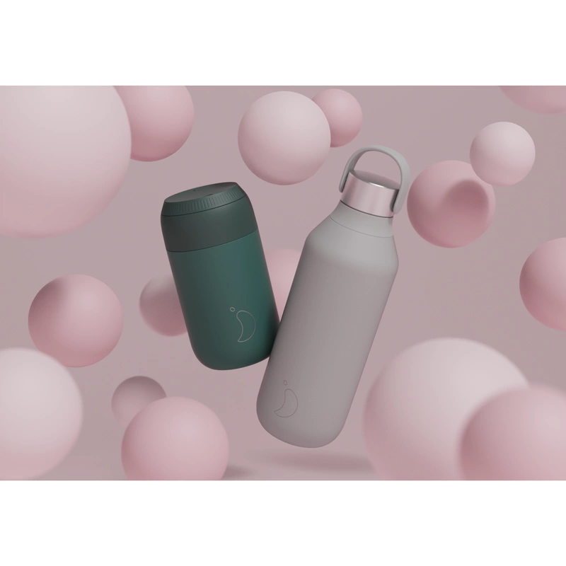 Chilly's Bottles - Butelka termiczna Chilly's 500ml Szary Series 2