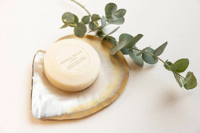 Cereria Molla - Mydło w kostce, Amber and Sandalwood