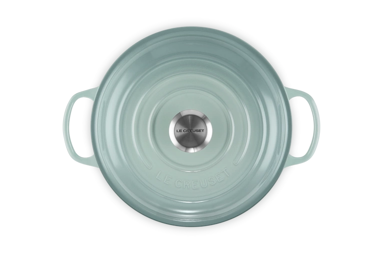 Le Creuset - garnek patelnia Gourmet Signature 26 cm 2,2 l sea salt