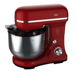 ADE - mikser planetarny, 3 mieszadła, 1200 W, 29,5 x 20,5 x 31,5 cm, czerwony