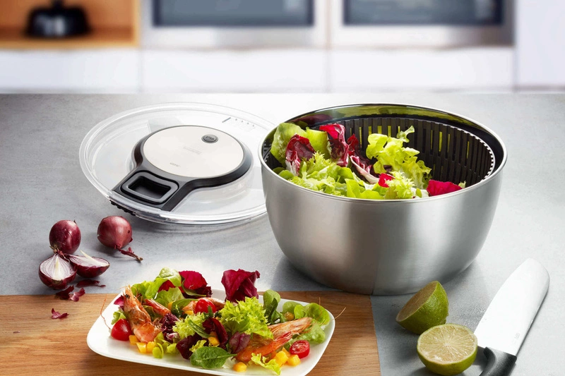 GEFU - wirówka stalowa 5 ltr SPEEDWING