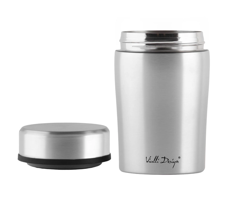 Vialli Design - Termos obiadowy 500ml FUORI stal mat