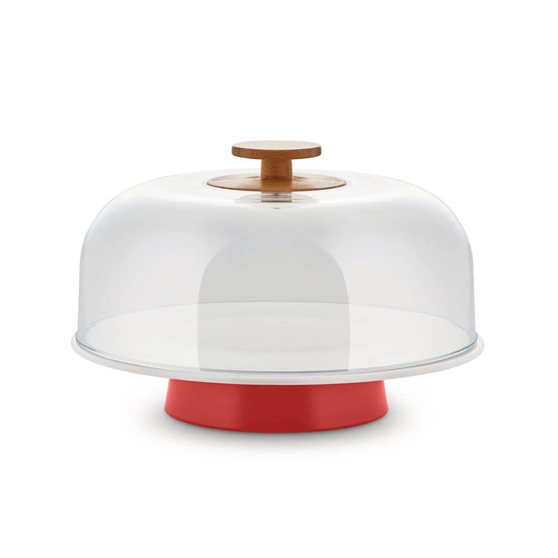 Alessi - patera, czerwona Mattina