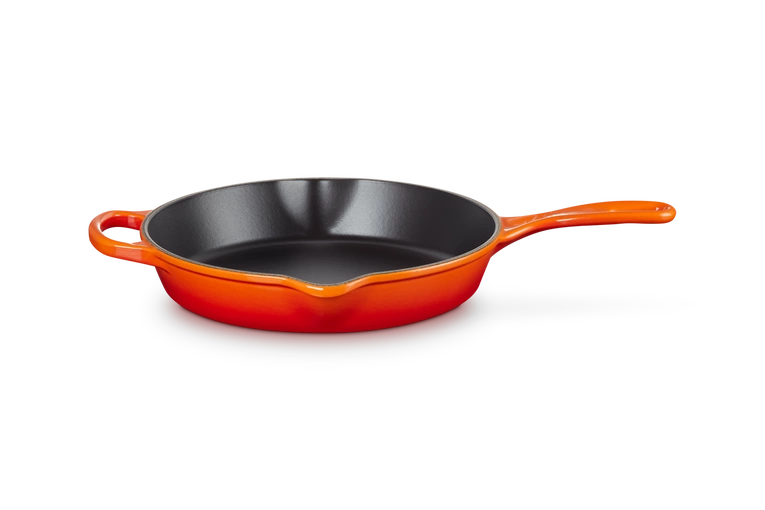 Le Creuset - patelnia żeliwna o smażenia i serwowania 26 cm Płomienny
