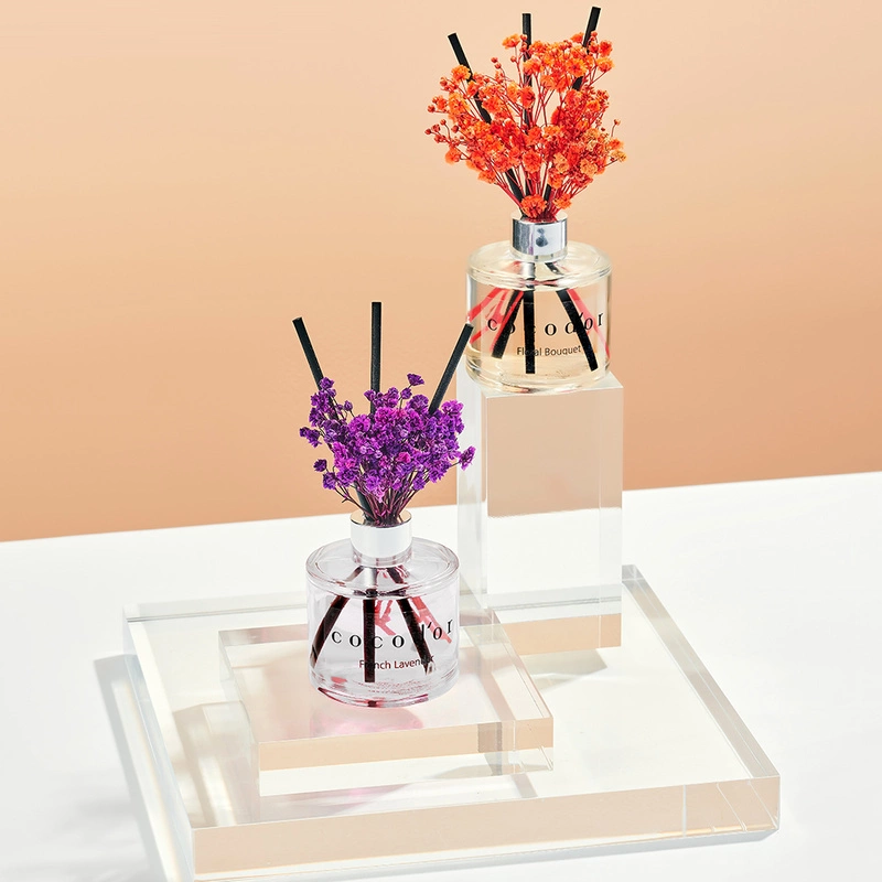 Cocodor - Dyfuzor zapachowy z patyczkami i prawdziwymi kwiatami 200 ml Black Cherry