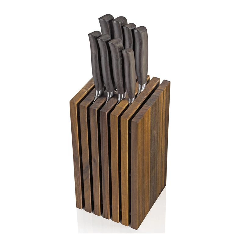 Zassenhaus - blok na noże, drewno orzechowe, 13 x 13 x 26 cm