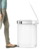 simplehuman - Kosz na śmieci 45L pedałowy SLIM - biały