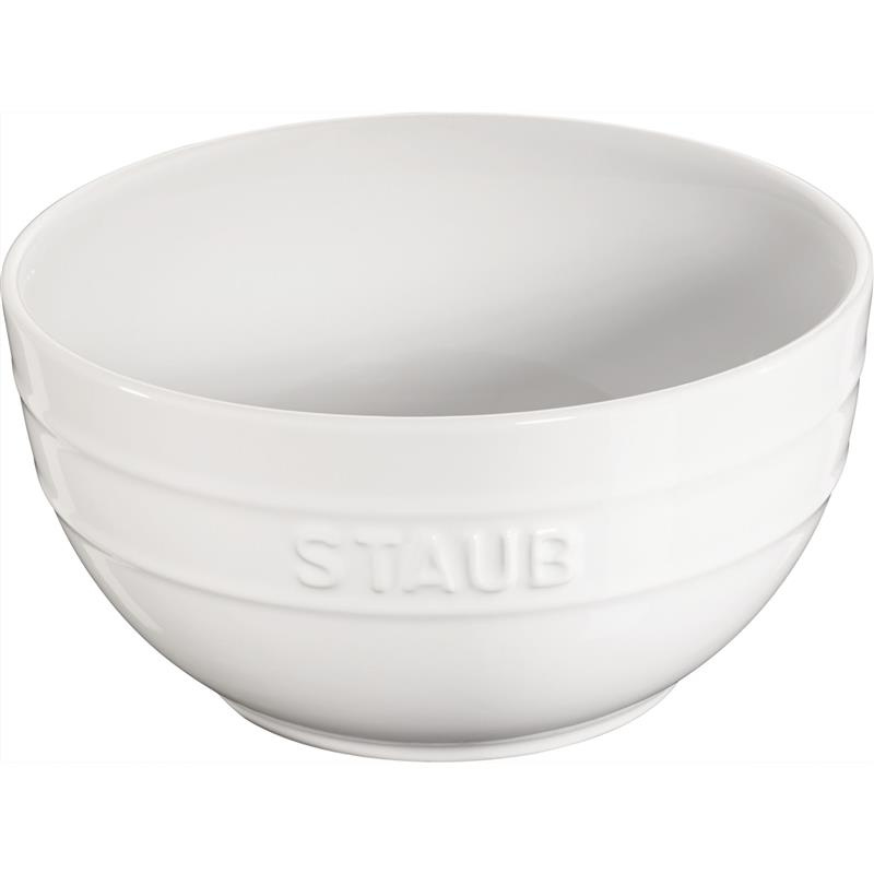 Staub - miska okrągła 17 cm, biały