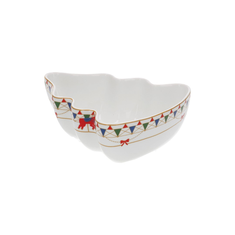 Rose&Tulipani - XMAS CAROUSEL Miska w kształcie choinki 20 cm