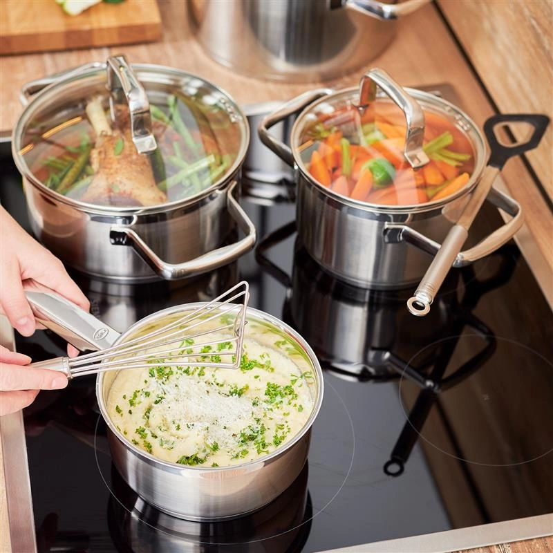 Roesle - Garnek wysoki z pokrywą 16cm CHARM