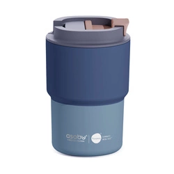 ASOBU - ASOBU kubek termiczny COFFEE EXPRESS PASTEL BLUE 360ml PURAMIC