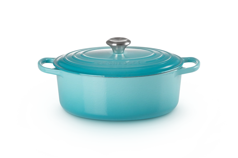 Le Creuset - brytfanna żeliwna Signature 29 cm 4,7 l karaibski