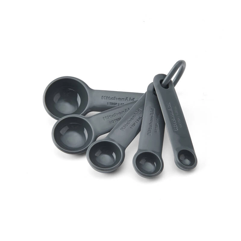 KitchenAid Culinary Tools - miarki kuchenne spoons 5 szt. Charcoal Gray