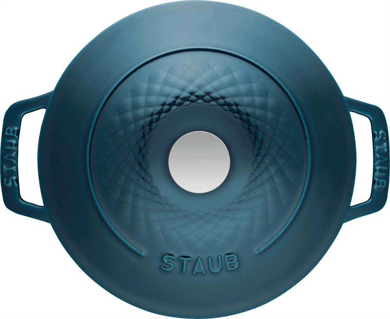 Staub - garnek żeliwny okrągły 4 ltr, morski Special Cocotte