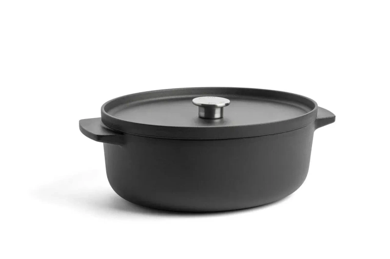 KitchenAid - Żeliwna brytfanna pokrywką 30 cm 5,6l