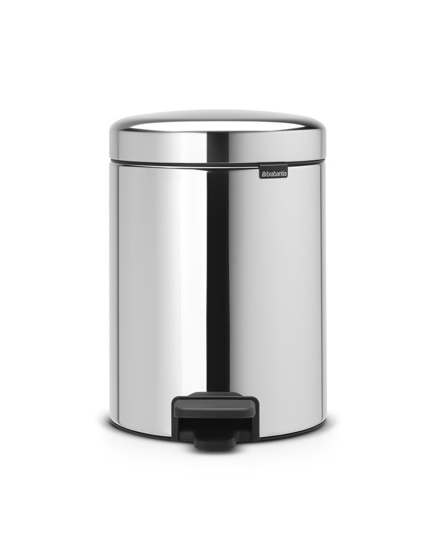 Brabantia - kosz pedałowy 5 L newIcon stal polerowana 