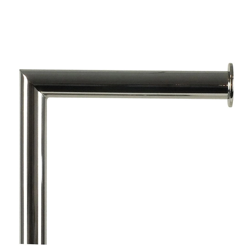 Kela - Stojak WC+szczotka toaletowa stal poler.Swing