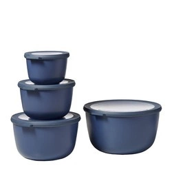 Mepal - Zestaw 4 misek Cirqula okrągła 500 1000 2000 3000 denim