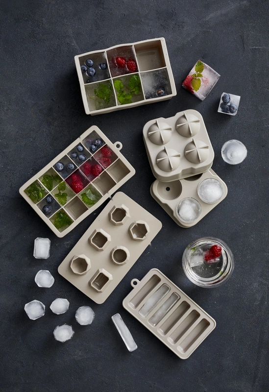 Bitz - Foremki do lodu 2 sztuki grey