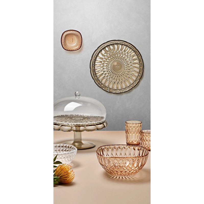 Guzzini - Taca okrągła 36 cm - transparentna