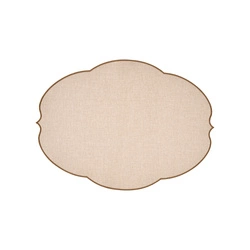 Guzzini - Podkładka pod talerz "Kwiat" - beżowa