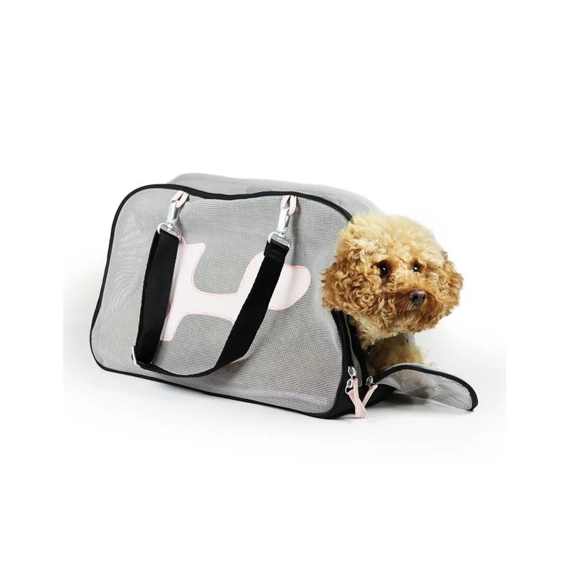 United Pets - Torba/ transporter, czarno- różowa