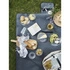 Sagaform - zestaw talerzy piknikowych, 2 szt., przezroczysty akryl, śred. 26 cm Outdoor Eating