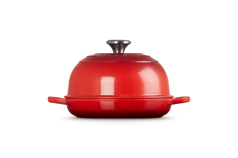 Le Creuset - garnek żeliwny do pieczenia chleba wiśniowy
