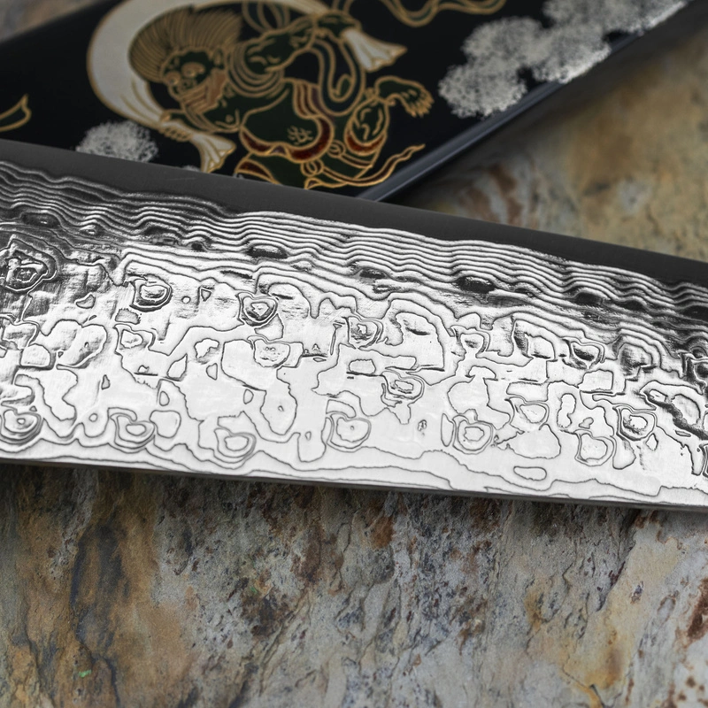Takeshi Saji - Art Fujin Raijin R-2 Nóż Szefa kuchni 21 cm + Saya