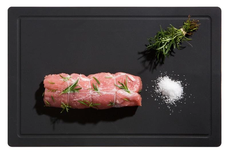 CandL - Mata kuchenna do krojenia 38x25 czarna