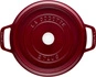 Staub - Garnek żeliwny okrągły 3.8 l bordeaux