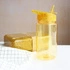 A Little Lovely Company - Butelka na wodę dla dzieci brokatowa GLITTER GOLD 0,45L
