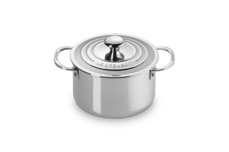Le Creuset - 3-ply garnek stal nierdzewna 6 l 24 cm