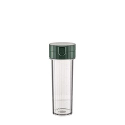 Alessi - pojemnik ON THE GO 550 ml, zielony Plisse