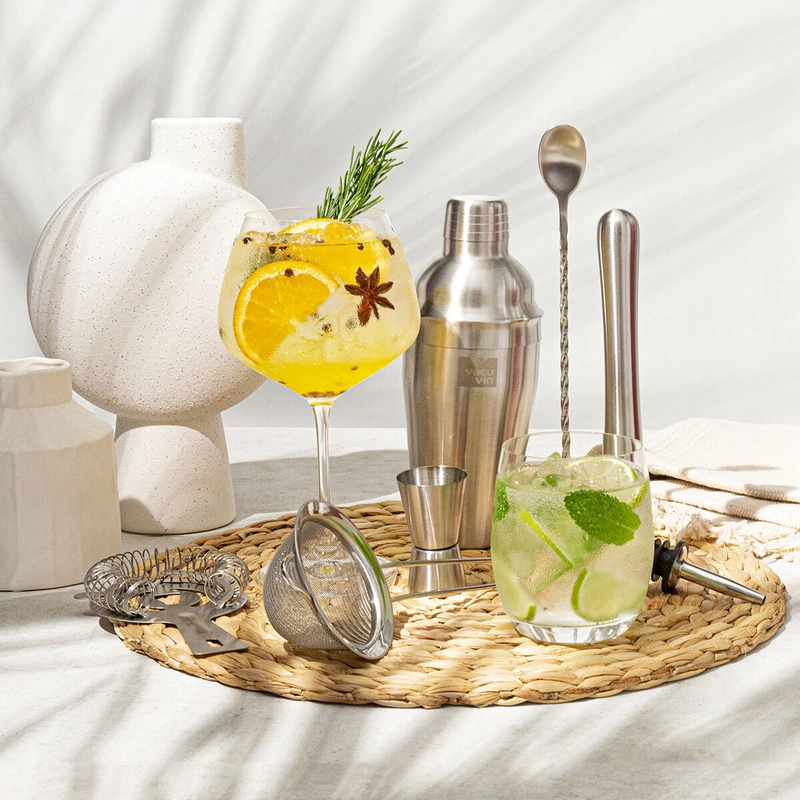 VacuVin - Zestaw koktajlowy Bar w pudełku Cocktail Lover 7 elementów
