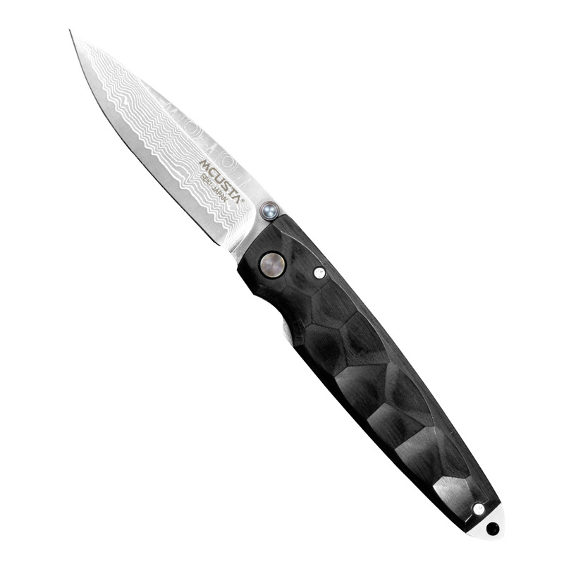 Mcusta -  Shinra Emotion 2 Black Pakka Damascus VG-10 6,5 cm