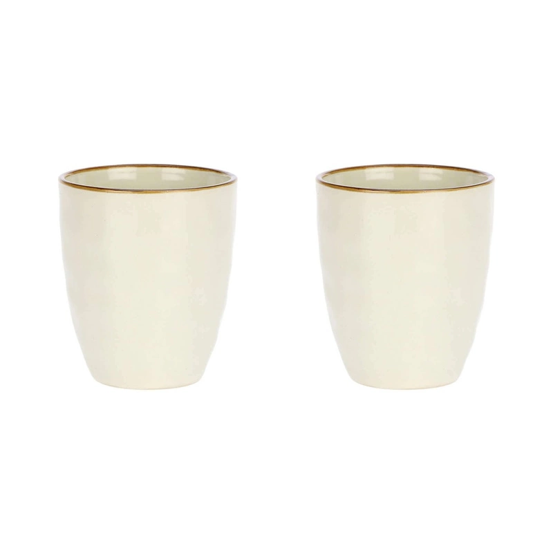 Rose&Tulipani - CONCERTO IVORY Zestaw 2 kubków 330 ml