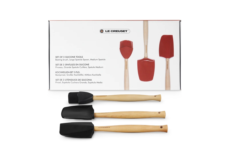 Le Creuset - Zestaw 3 Akcesoriów czarny