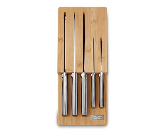 Joseph Joseph - Zestaw 5 noży w bamb. organizerze Elevate Steel
