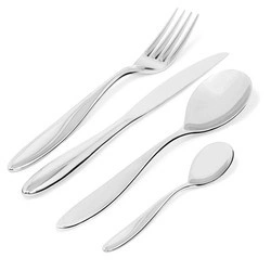 Alessi - zestaw sztućców, dla 6 osób, 24 el., noże z jednego kawałka stali MAMI