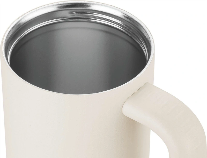 Zwilling - THERMO PLUS Kubek termiczny ze słomką - 900 ml, kremowy
