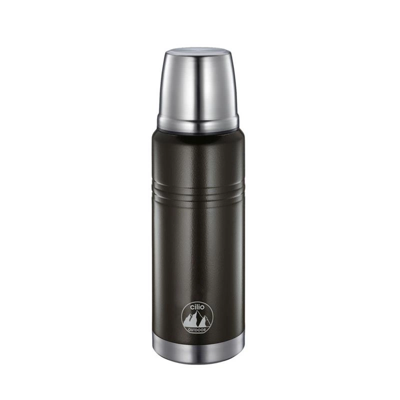 Cilio - stalowy termos, 0,75 l, śred. 10 cm, wys. 29 cm Monte