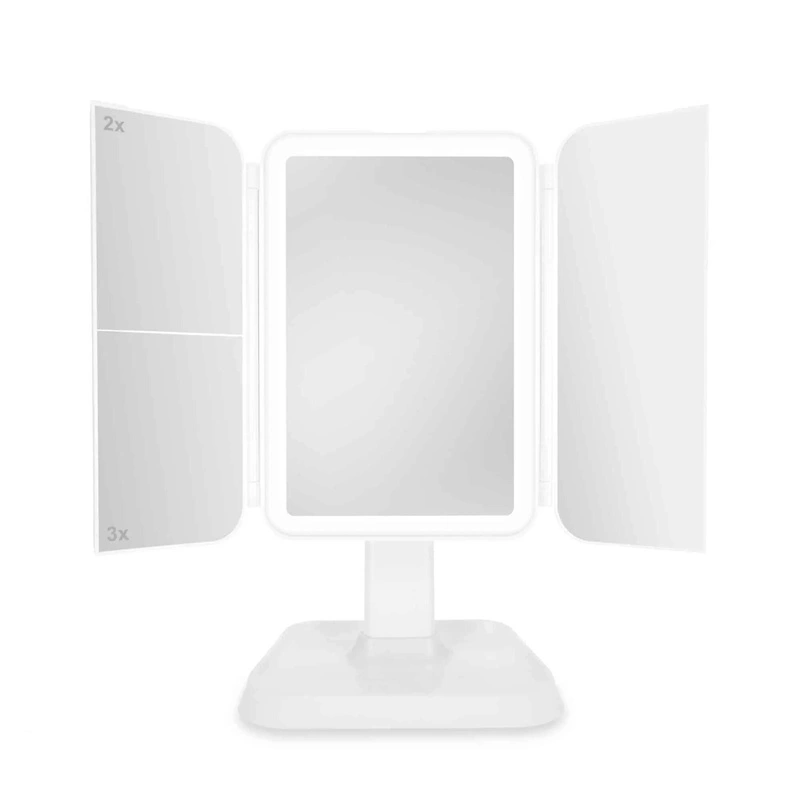 ADE - lusterko kosmetyczne z podświetleniem LED, 34 x 17,5 x 32 cm