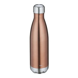 Cilio - butelka termiczna, stal nierdzewna, kolor miedziany, 0,5 l