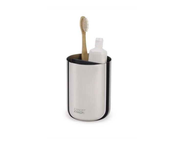 Joseph Joseph - Organizer na szczoteczki EasyStore™Luxe stalowy